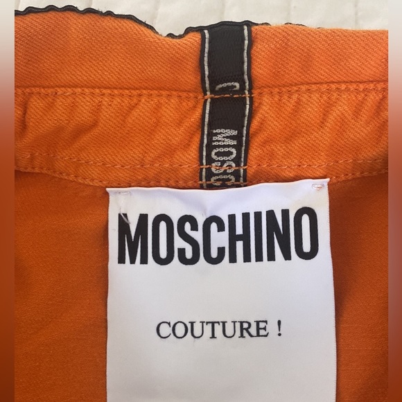 MOSCHINO LOGO Jean SHIRT/JACKET - Picture 7 of 8